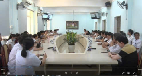 Sở Y tế sinh hoạt khoa học "Tập huấn trực tuyến chẩn đoán và xử trí đột quỵ"