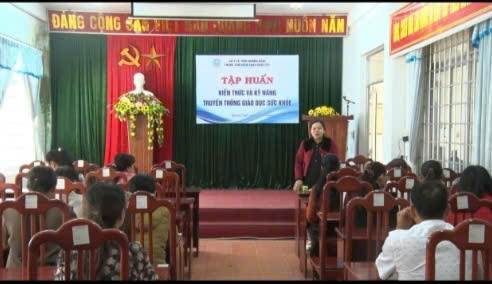 Tập huấn Kỹ năng Truyền thông, giáo dục sức khỏe