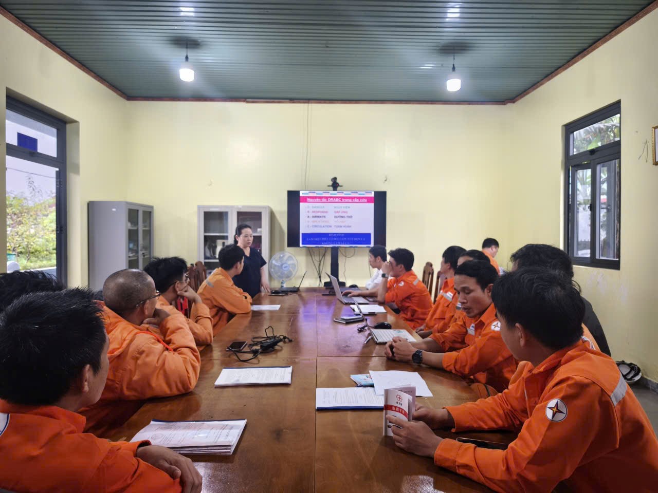 Huấn luyện sơ cấp cứu ban đầu cho người lao động tại nơi làm việc